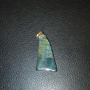 Vintage PRECIOUS STONE NECKLACE CHARM NRMINT CONDITION